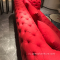 Мебель для гостиной 3 -местная кнопка дизайна диван